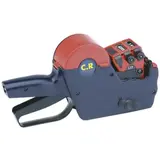 Étiqueteuse prix numérique rouge / bleu 2 lignes (11+7) pour étiquettes 32 x 19 mm - Pince à étiqueter
