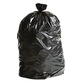 Sac poubelle container 120 litres PEBD avec lien à nouer - Sac poubelle professionnel - Noir - Carton de 100 - Sacs poubelle professionnels