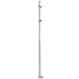 Chandelle simple tube 17/21 mm avec crochet pour parasol forain - Chandelles