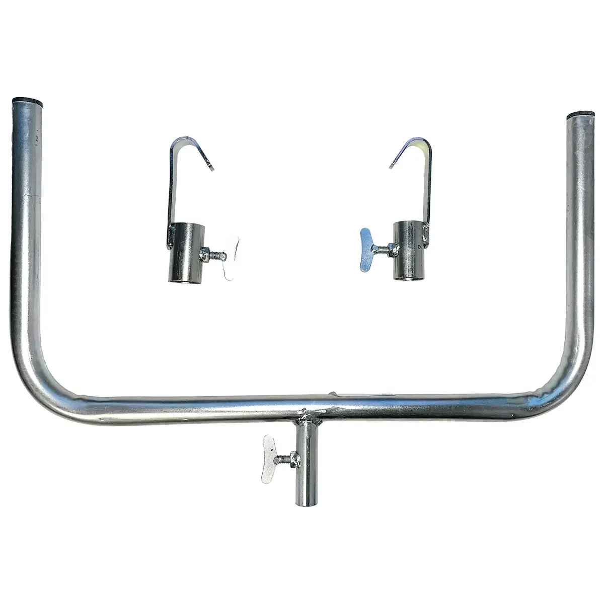 Chandelle double pour parasol Tube ø 25 mm L 55 cm - Double U fixe - Chandelles-3