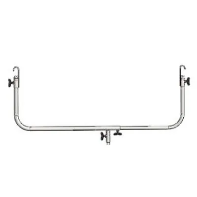 Chandelle double pour parasol Tube ø 22 mm L 70 à 107 cm - Double U extensible - Chandelles