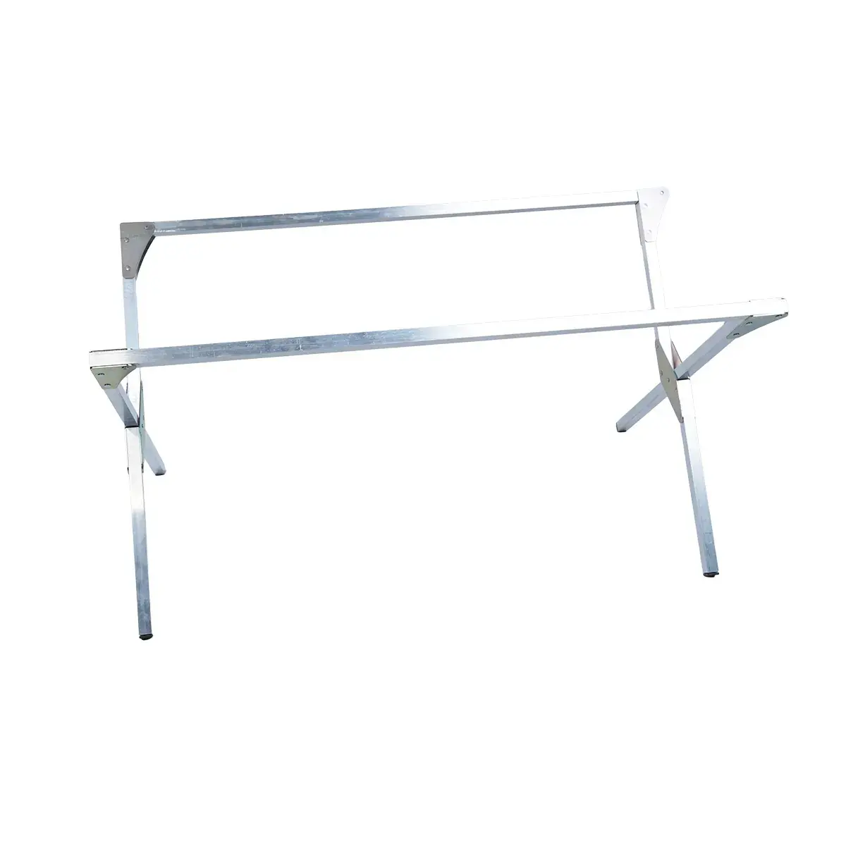 Lit de camp aluminium pliant 100 x 50 cm - Lit de camp pour marché - Tables de marché, étals de marché