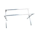Lit de camp aluminium pliant 100 x 50 cm - Lit de camp pour marché