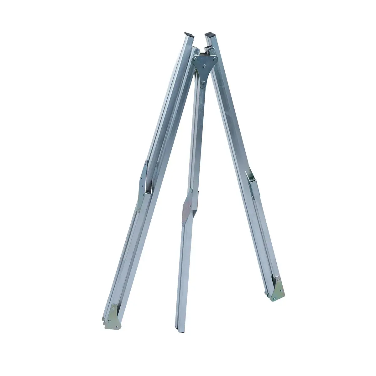 Lit de camp de marché pliant aluminium 200 x 65 x 50 cm - Lit de camp forain - Tables de marché, étals de marché-3