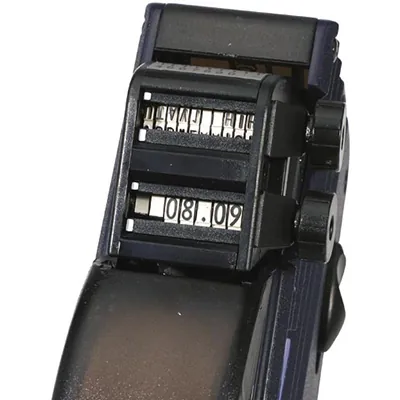 Étiqueteuse prix numérique bleue 2 lignes (10+7) pour étiquettes 26 x 16 mm - Pince à étiqueter - Étiqueteuses, Pinces à étiqueter-2
