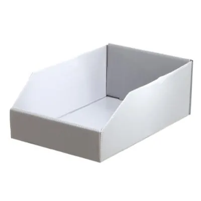 Bac à bec 6L PP gris clair 18 x 38 x 10,5 cm - Lot de 10 - Bacs à bec