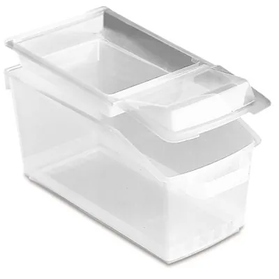 Bac de stockage Koala plastique transparent 14 Litres 48 x 23 x 22,7 cm - Bac à ingrédients - Bacs traiteurs, Bacs alimentaires