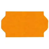 Étiquette orange fluo 26 x 16 mm adhésive pour étiqueteuse - 36 rouleaux de 1200 - Étiquettes pour étiqueteuses