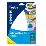 Étiquettes adhésives multi-usages permanentes - Étiquettes adhésives neutres