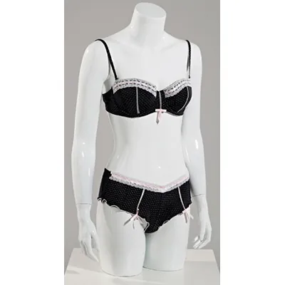 Buste femme avec bras, finition laquée - Bustes mannequins femmes-2