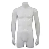 Buste homme avec bras, finition laquée - Bustes mannequins hommes