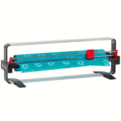 Dévidoir modulable pour bobine papier ø 15 x L 80 cm avec système de coupe - Dérouleur modulable - Dérouleurs papiers, Dévidoirs bolducs