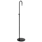 Pied pour buste fixation nuque H 110 à 197 cm Acier - Noir - Bustes mannequins femmes
