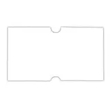 Étiquette blanche 21 x 12 mm amovible pour étiqueteuse - 10 rouleaux de 1000 - Étiquettes pour étiqueteuses