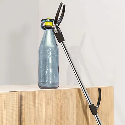 Pince de préhension métal 158 cm - Pince ramasse objet - Pince attrape-tout - Accessoires cintres, Range cintres-2