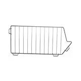 Séparation corbeille fil 50 x 22 cm zingué - Séparateur panier fil métal
