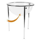 Bac soldeur plexi transparent ø 60 x 63 x 30 cm - Bac de fouille demi-sphère