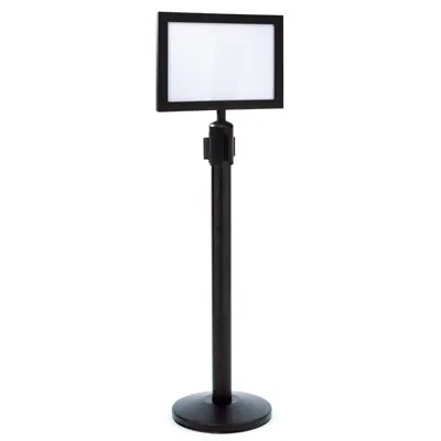 Porte-affiche A4 pour poteau de balisage - Poteaux de guidage, Guidage mobile-2