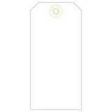 Étiquette américaine 120 x 57 mm Apli – Crème - Boîte de 1000 - Étiquettes à trou