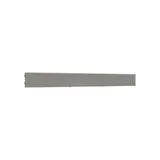 Fond tôle plein pas de 25 mm - Ligne Store gris métallisé pas de 25 mm