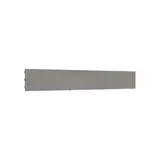 Fond tôle plein pas de 25 mm - Ligne Store gris métallisé pas de 25 mm