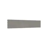 Fond tôle plein pas de 25 mm - Ligne Store gris métallisé pas de 25 mm
