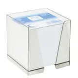 Bloc cube papier + boîtier plexi - Notes adhésives, Blocs cubes, Fiches Bristol