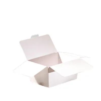 Ballotin chocolat carton blanc intérieur blanc 250g 11 x 6 x 5,8 cm - Ballotin chocolat vide - Lot de 25 - Ballotins chocolats vides