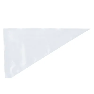 Poche pâtissière jetable transparente 25 x 43 cm 4,69L 80µ - Poche à douille jetable - Boîte de 100 - Papiers pâtissier, Papiers cuisson-2