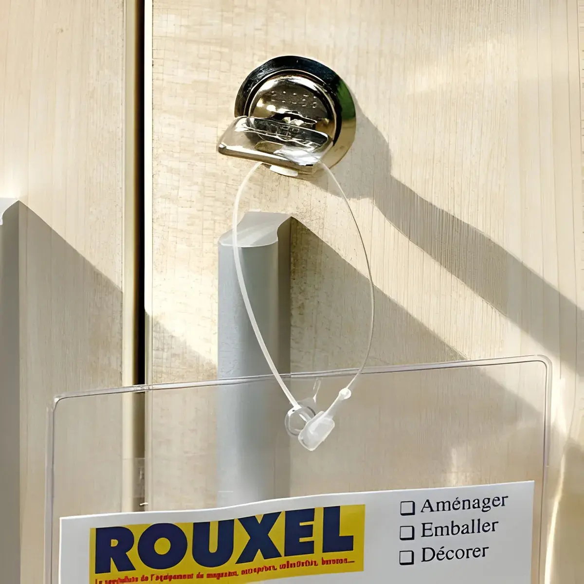 Liens manuels antivol 225mm polypropylène - Boîte de 5000 - Liens manuels antivol-2