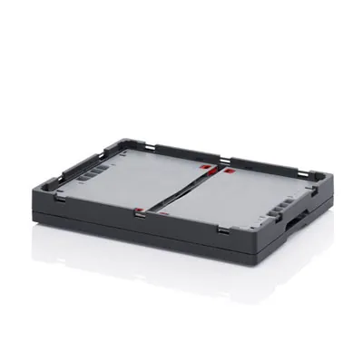 Bac en plastique pliable - Bacs plastique à parois et fond pleins-2