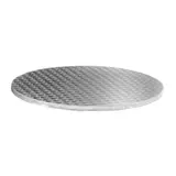 Plateau de table rond inox brossé ø 60  cm - Tables