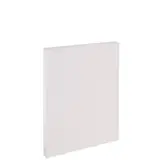 Fiche bristol 148 x 210 mm A5 unie blanche non perforée Exacompta - Paquet de 100 - Fiches Bristol