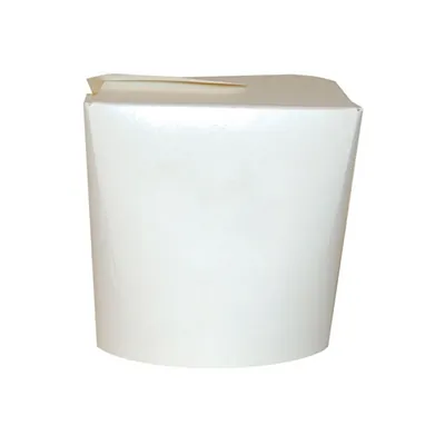 Boîte à pâtes carton 800 ml fermeture croisillon - Emballage pasta box - Blanc - Lot de 50 - Pots à soupe, Boîtes à pâtes