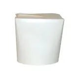 Boîte à pâtes carton 800 ml fermeture croisillon - Emballage pasta box - Blanc - Lot de 50