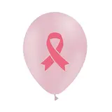Ballon Octobre Rose ø 30 cm biodégradable - Lot de 8