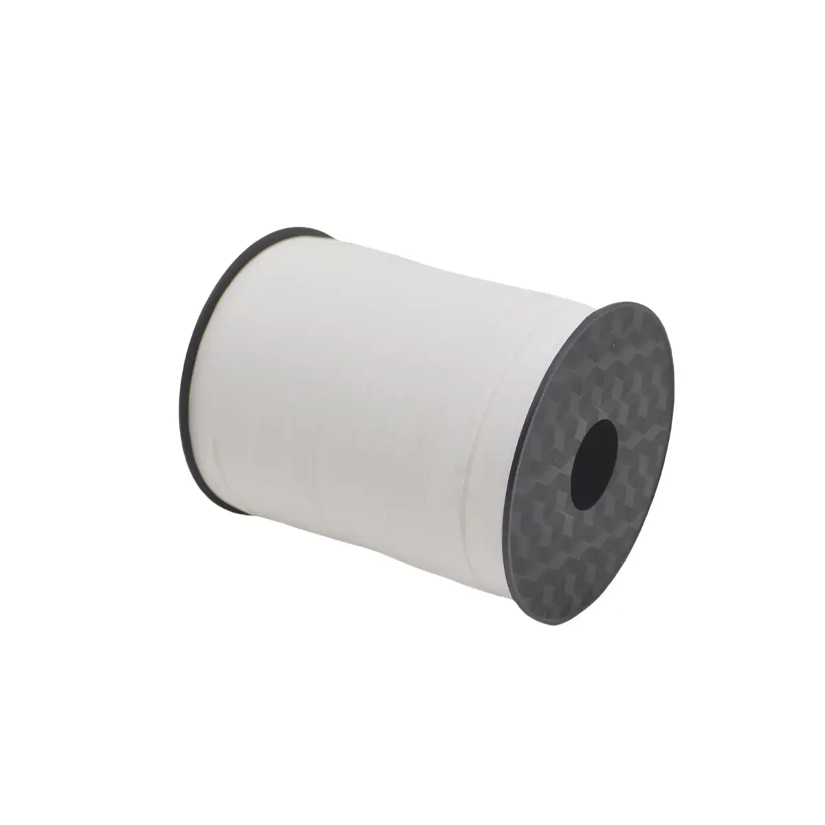 Bolduc mat blanc 10 mm x 250 m polypropylène – Ruban cadeau blanc large frisable - Bolducs unis-2