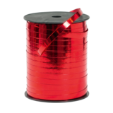 Bolduc miroir rouge 10 mm x 250 m – Ruban cadeau métallisé - Bolducs unis