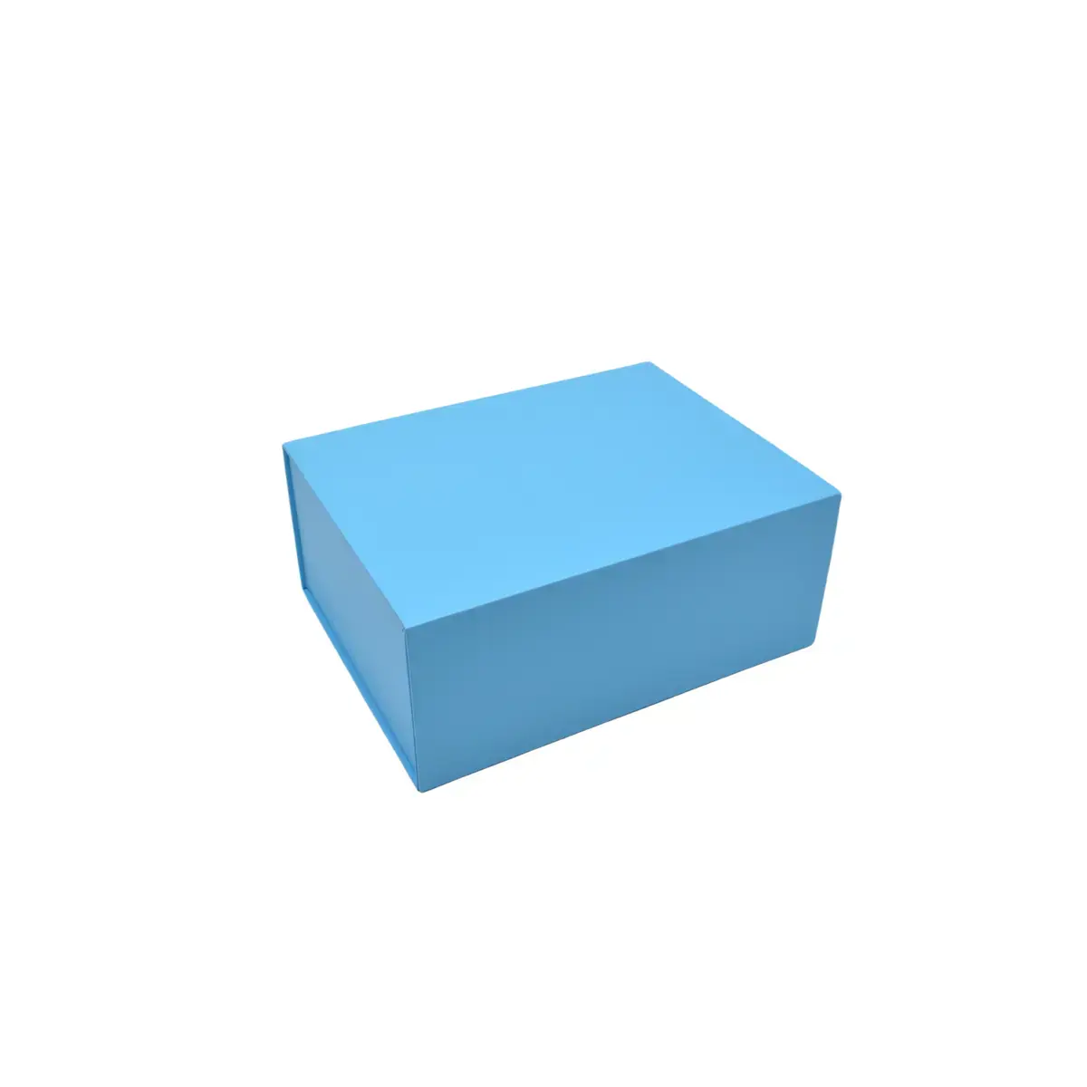 Boîte cadeau pliable bleu ciel 29x22x12cm – Paquet de 5 - Boites cadeaux carton pliables
