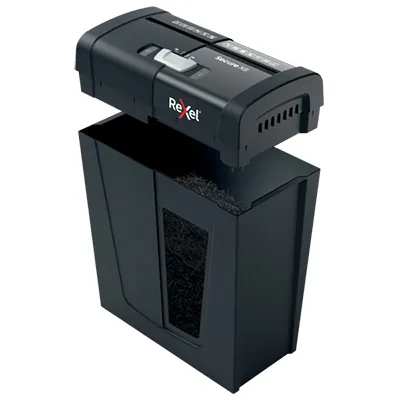 Destructeur de documents Rexel Secure X8 coupe croisée DIN P4 8 feuilles 14L – Broyeur papier - Destructeurs de documents-3
