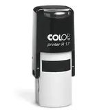 Tampon personnalisé ø 17 mm Colop Printer R17, 2 à 3 lignes - Tampon encreur rond personnalisé - Tampons personnalisés