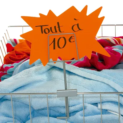 Porte-étiquette - Porte-affiches à clipser - à pincer-3