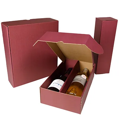 Boîtage 2 bouteilles - Coffrets pour bouteilles de vin, Boîtes pour bouteilles de vin-2