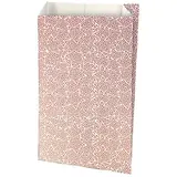 Pochette cadeau couché blanc origami cuivre 70g/m² 25+6,5x41 cm – Paquet de 250 - Pochettes cadeaux à motifs