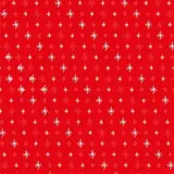 Papier cadeau couché rouge étoiles blanches 70 cm x 100 m 70 g/m² - Papier cadeaux couchés à motifs