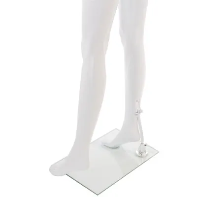 Mannequin femme en plastique finition laquée, bras le long du corps - Mannequins femmes-3