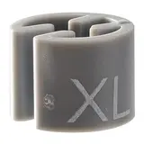 Marque taille XL gris ø 1,3 cm - Indicateur de taille pour cintre - Paquet de 100 - Marques taille pour cintres
