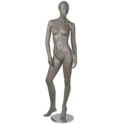 Mannequin femme, tête et cheveux sculptés - Mannequins femmes