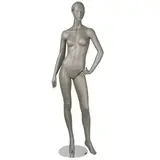 Mannequin femme, tête et cheveux sculptés - Mannequins femmes