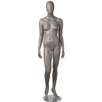 Mannequin femme, finition mate, bras le long du corps - Mannequins femmes
